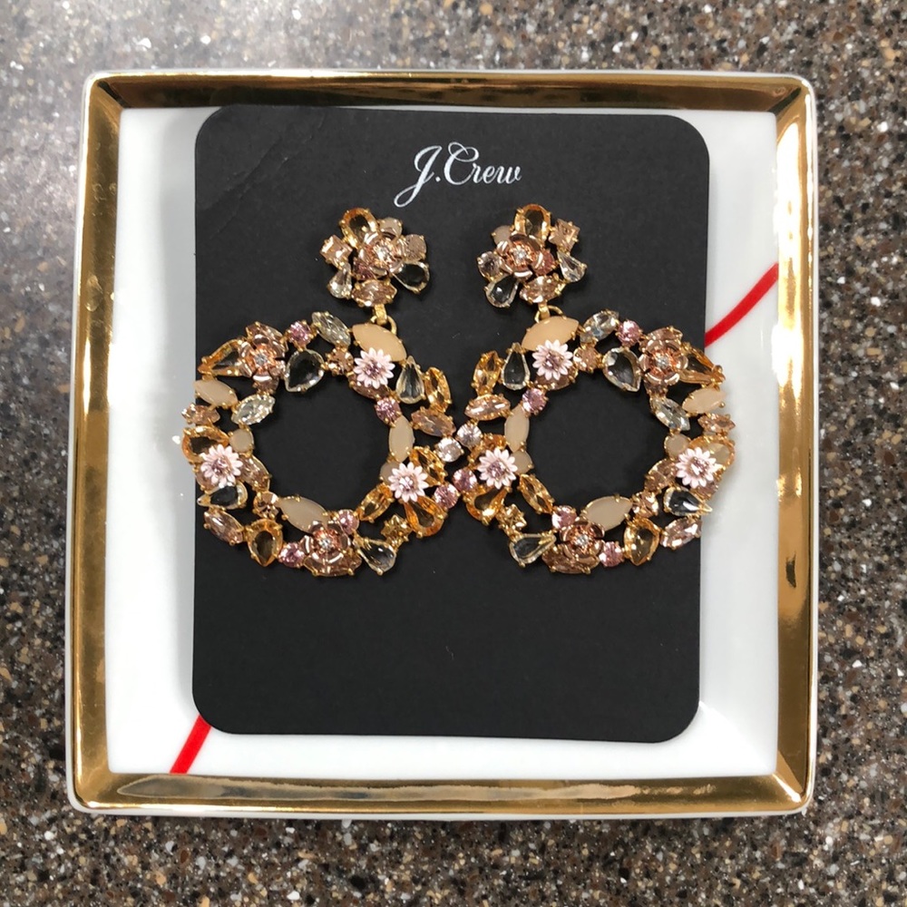 J.Crew Crystal Earrings